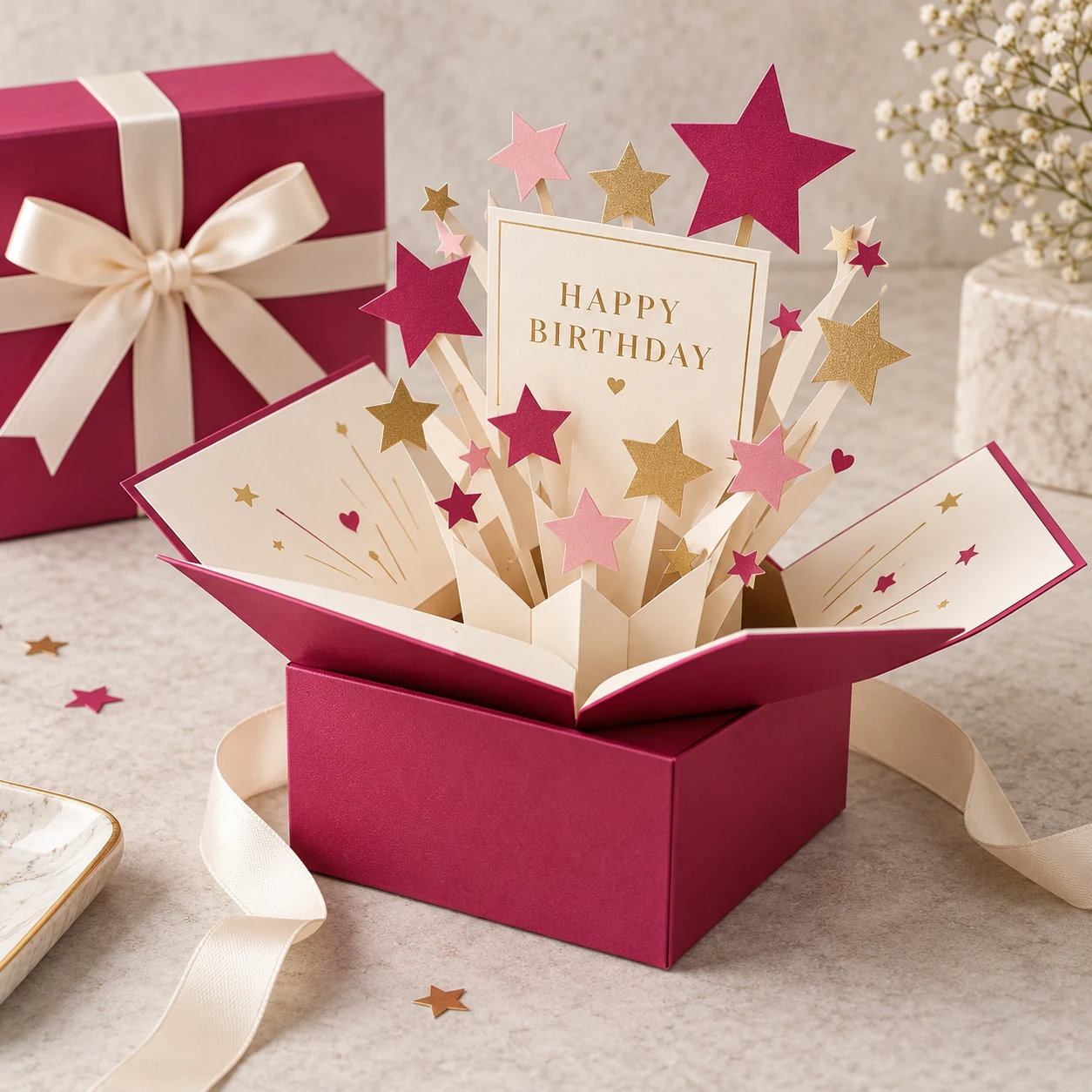 Birthday Pop-Up Surprise Gift Box