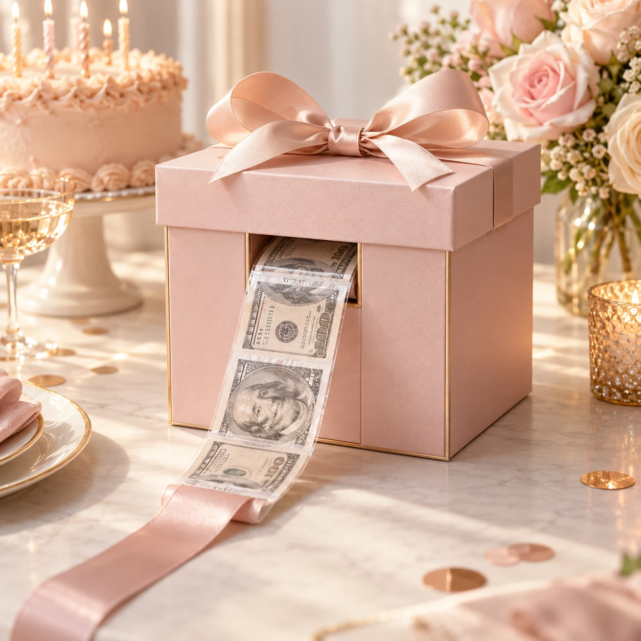 Birthday Pull-Out Cash Gift Box · Style 02B