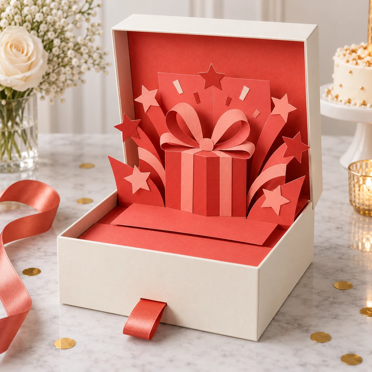 Birthday Surprise Cash Gift Box