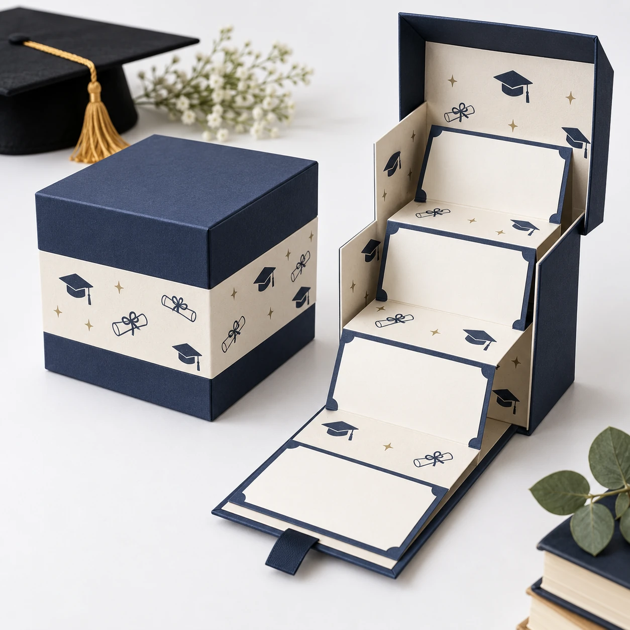 Graduation Pull-Out Cash Gift Box
