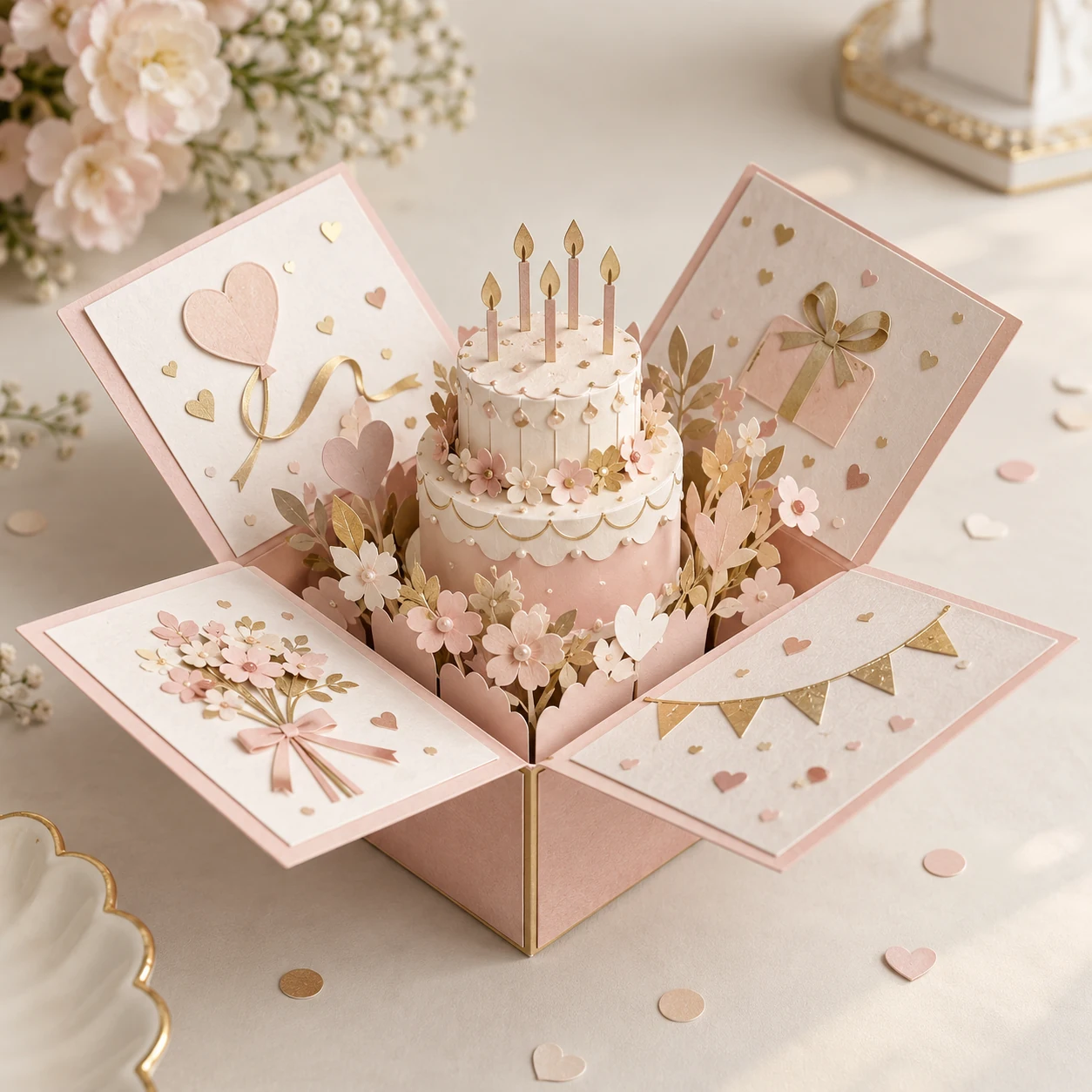 Birthday Surprise Pop-Up Gift Box
