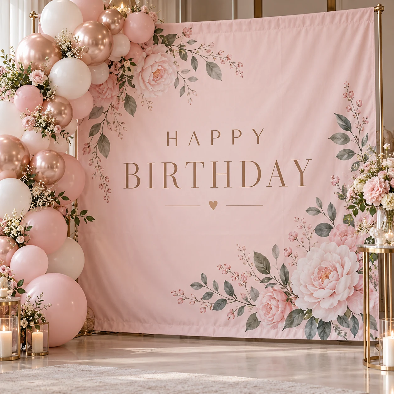 Birthday Backdrop Banner · Style 01B