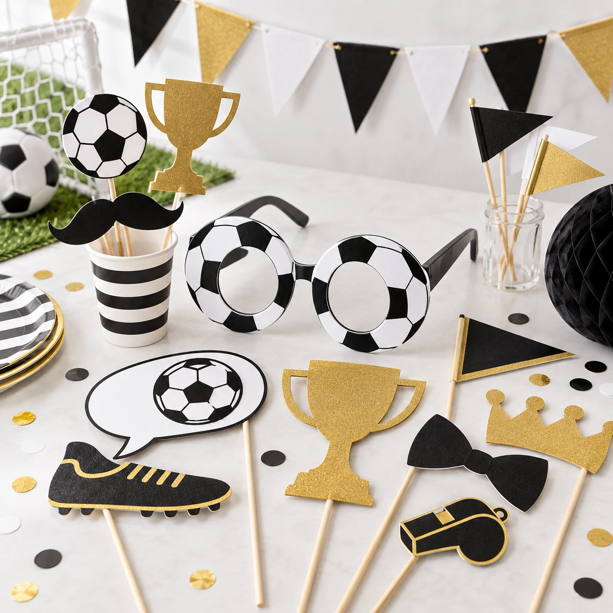 World Cup Fan Photo Props