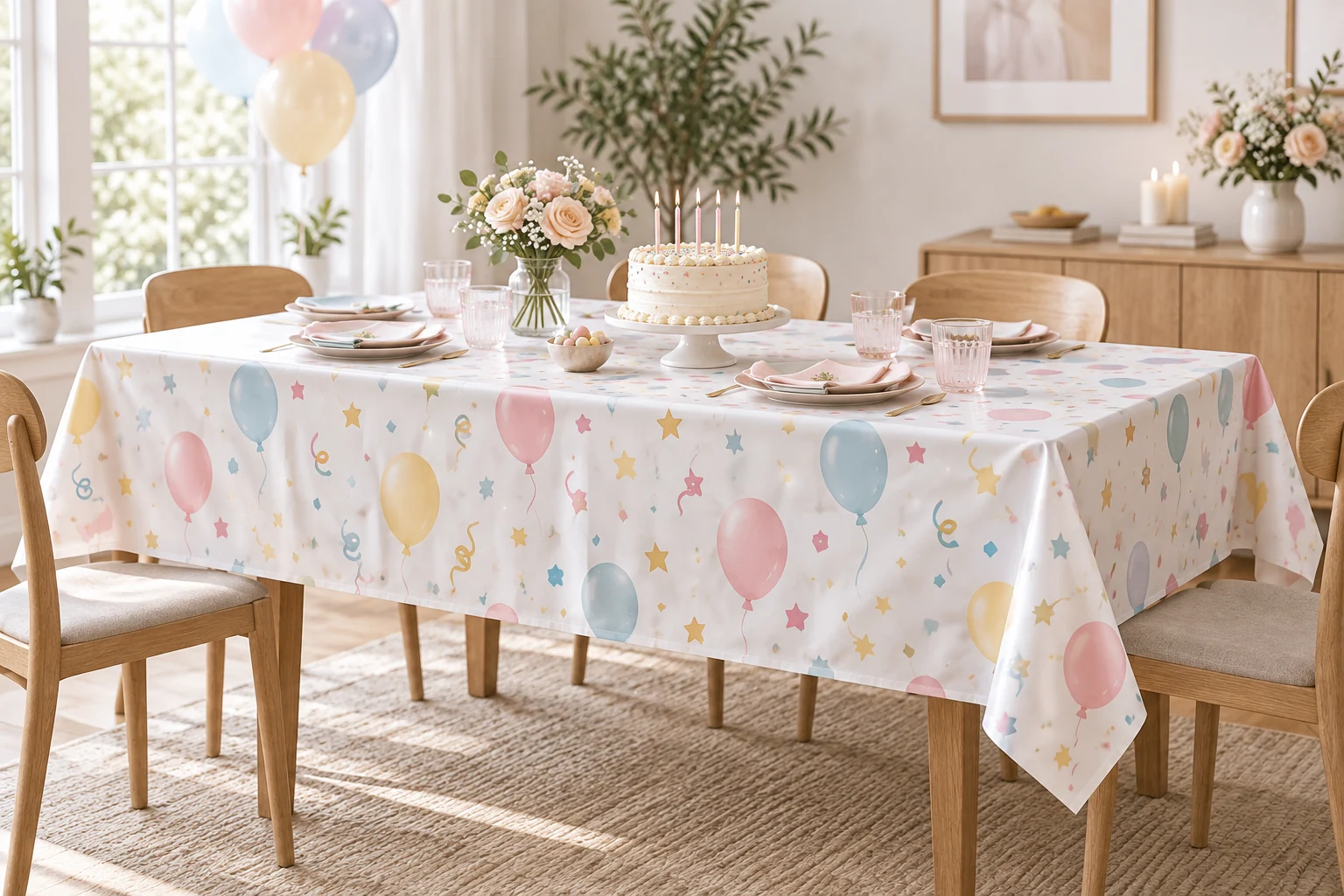 Birthday Party Tablecloth