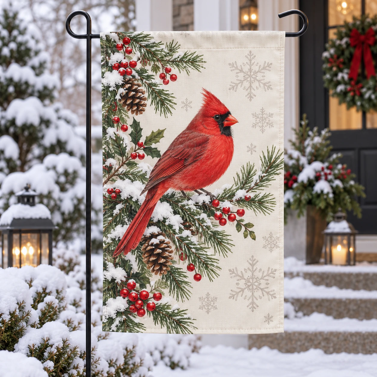 Christmas Decorative Flag Banner