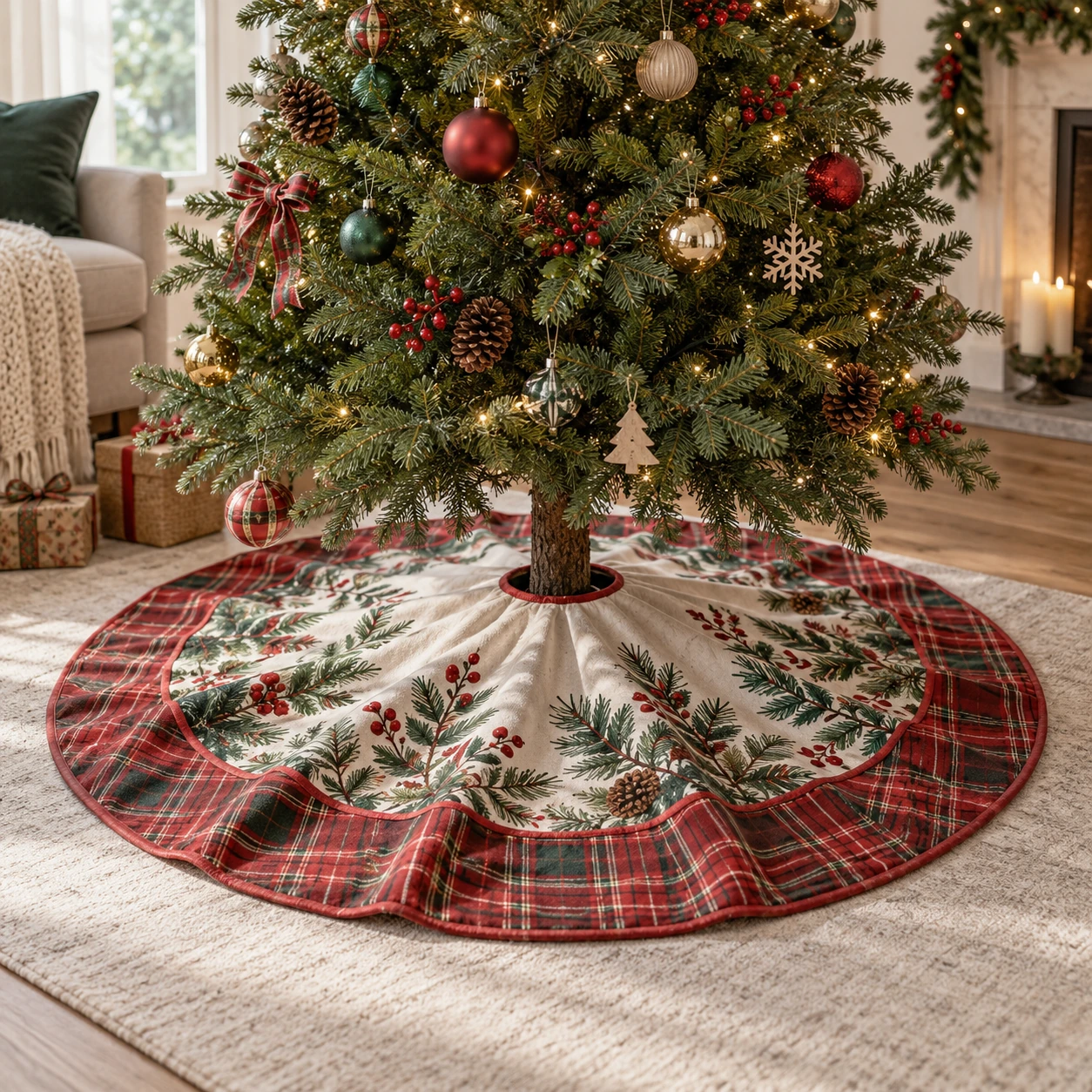 Christmas Tree Skirt · Style 06