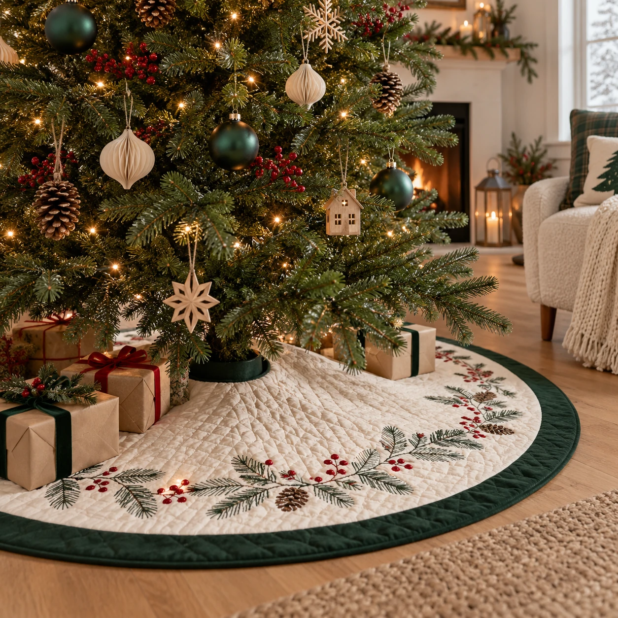 Christmas Tree Skirt · Style 02