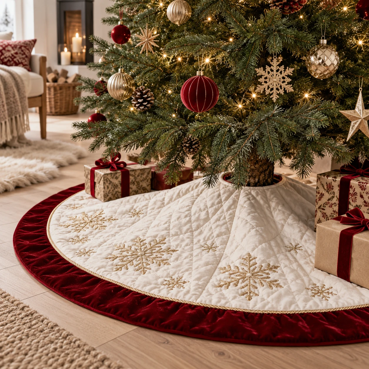Christmas Tree Skirt · Style 03B