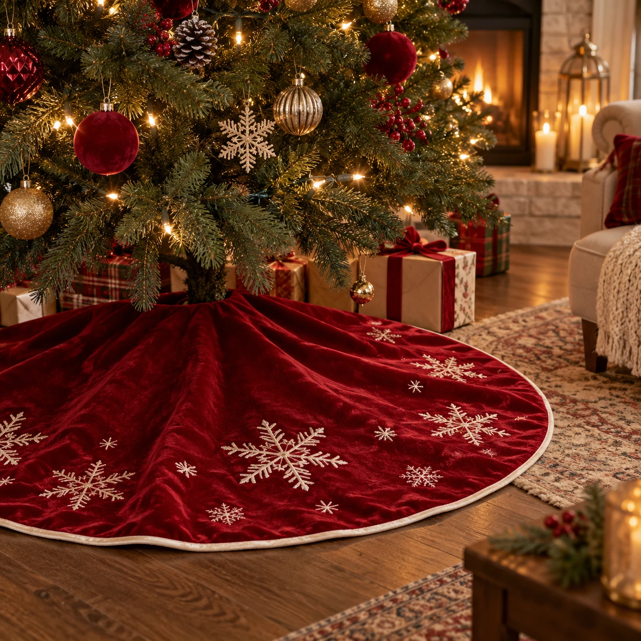 Christmas Tree Skirt · Style 17