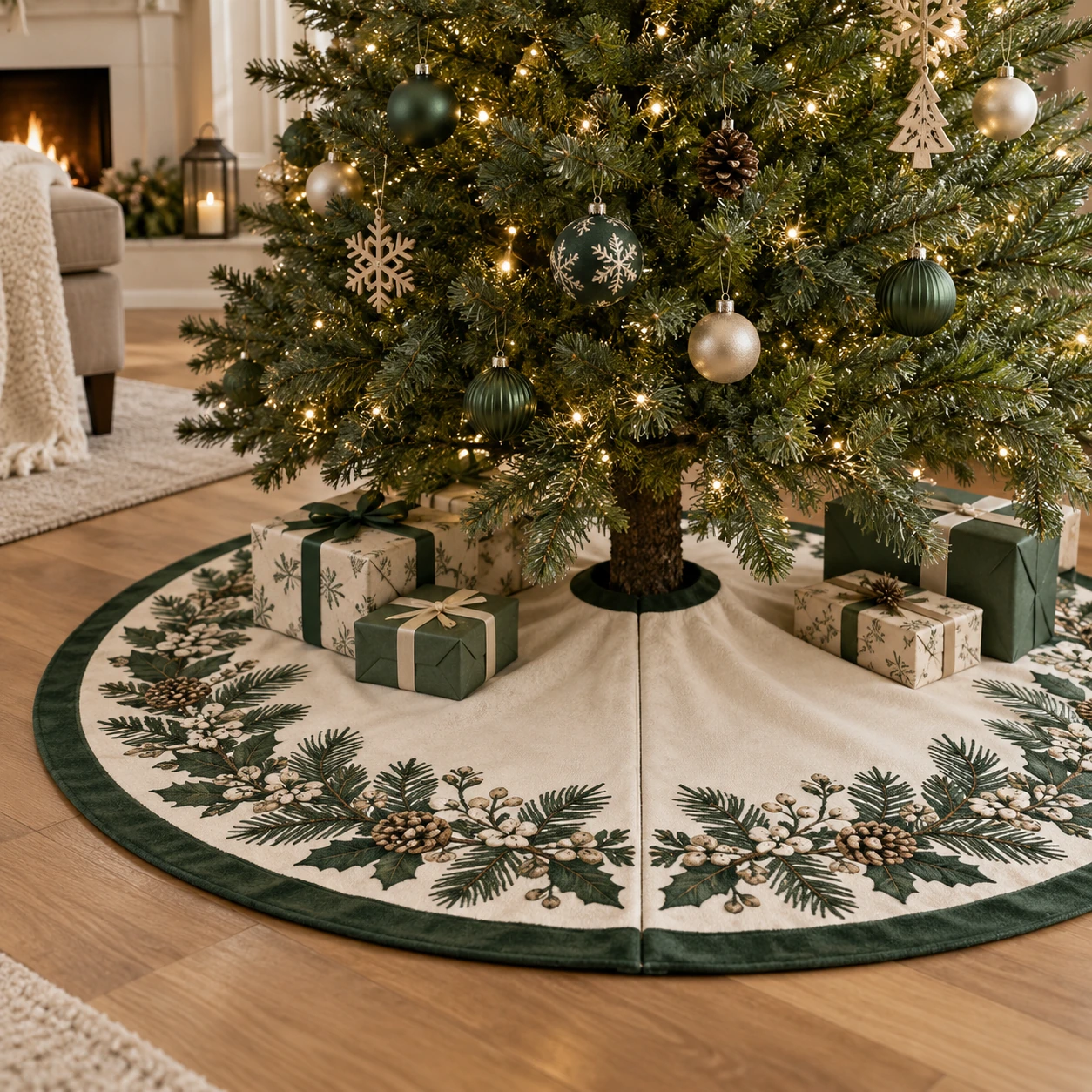 Christmas Tree Skirt · Style 08