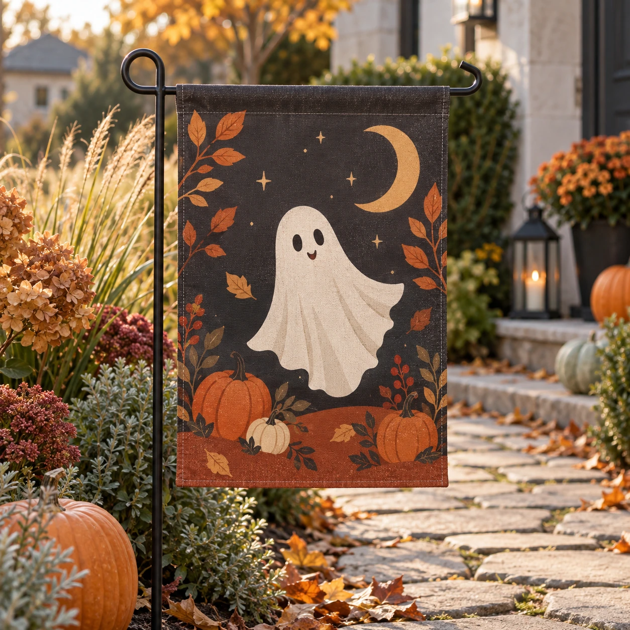 Halloween Garden Flag