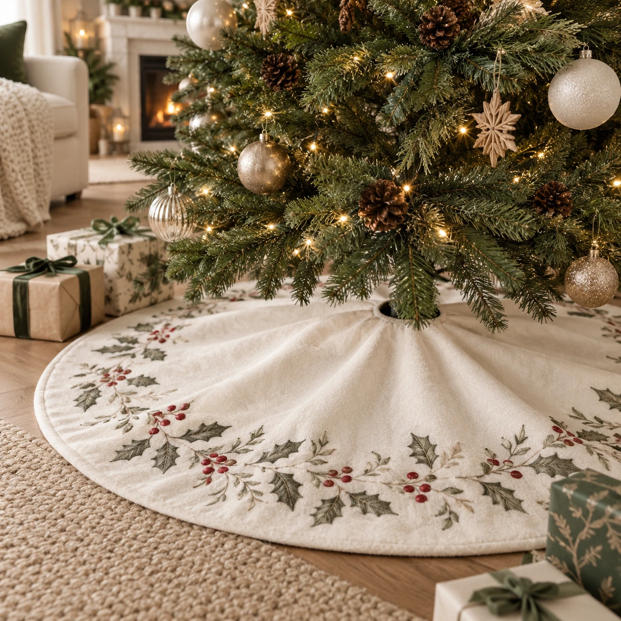 Christmas Tree Skirt · Style 07