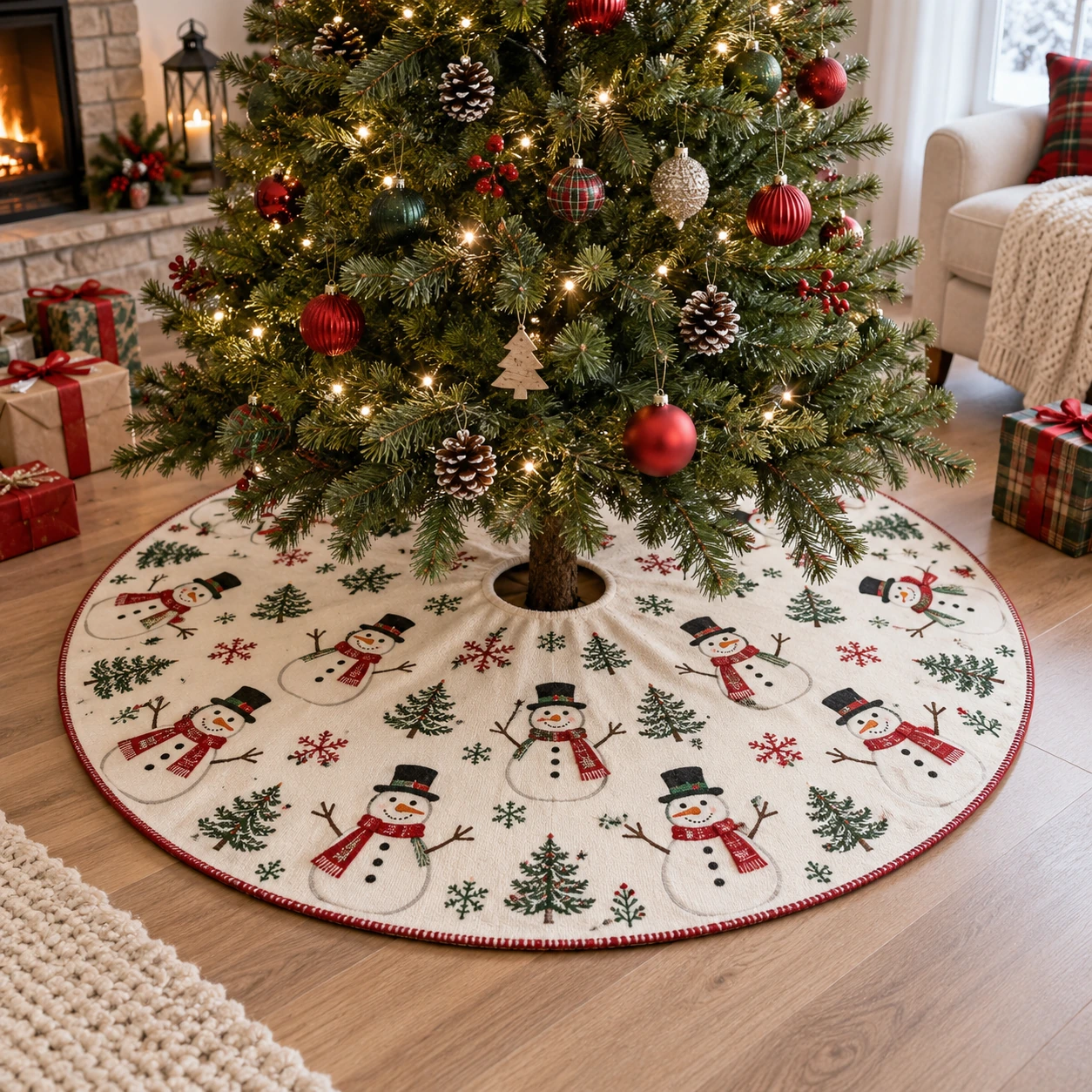 Christmas Tree Skirt · Style 05