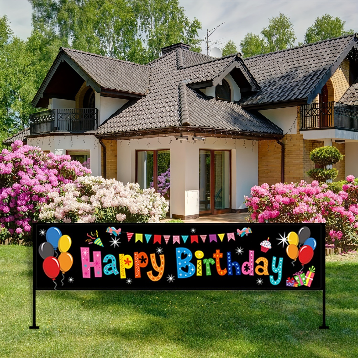 Birthday Yard Banner · Style 02
