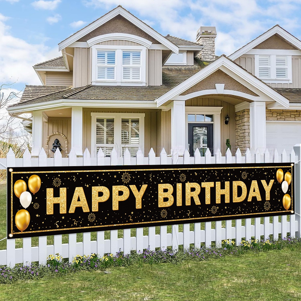 Birthday Backdrop Banner · Style 01A