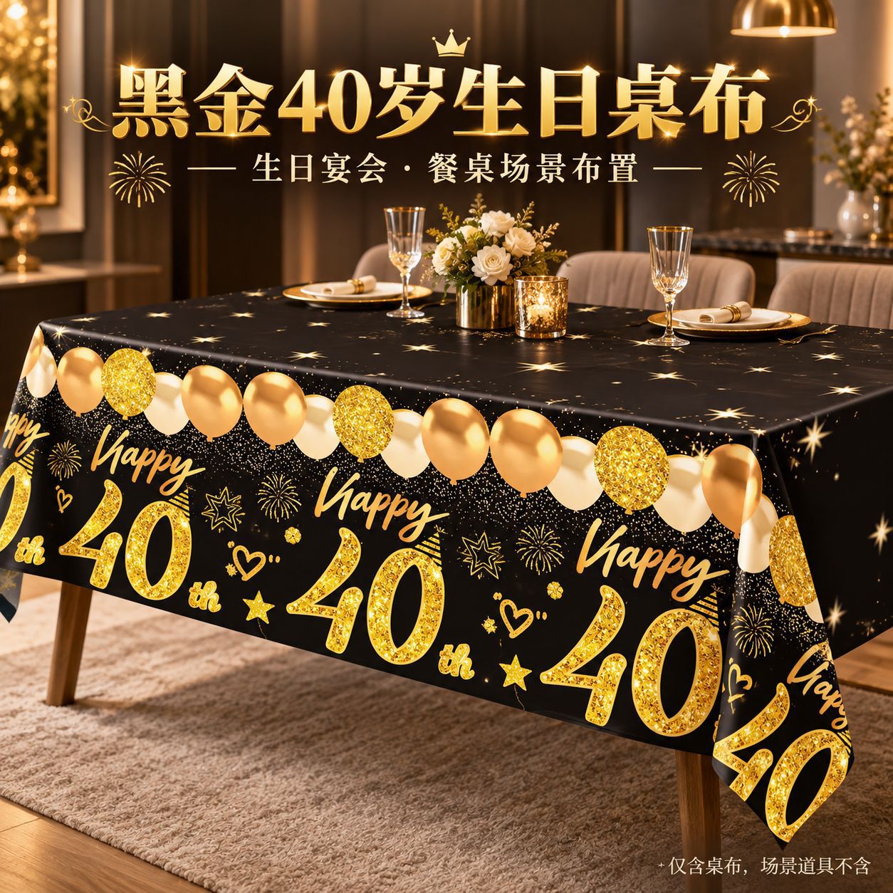 Birthday Decorative Flag Banner