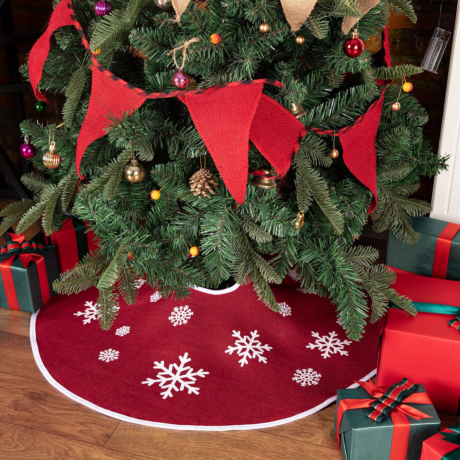 Red Christmas Apron