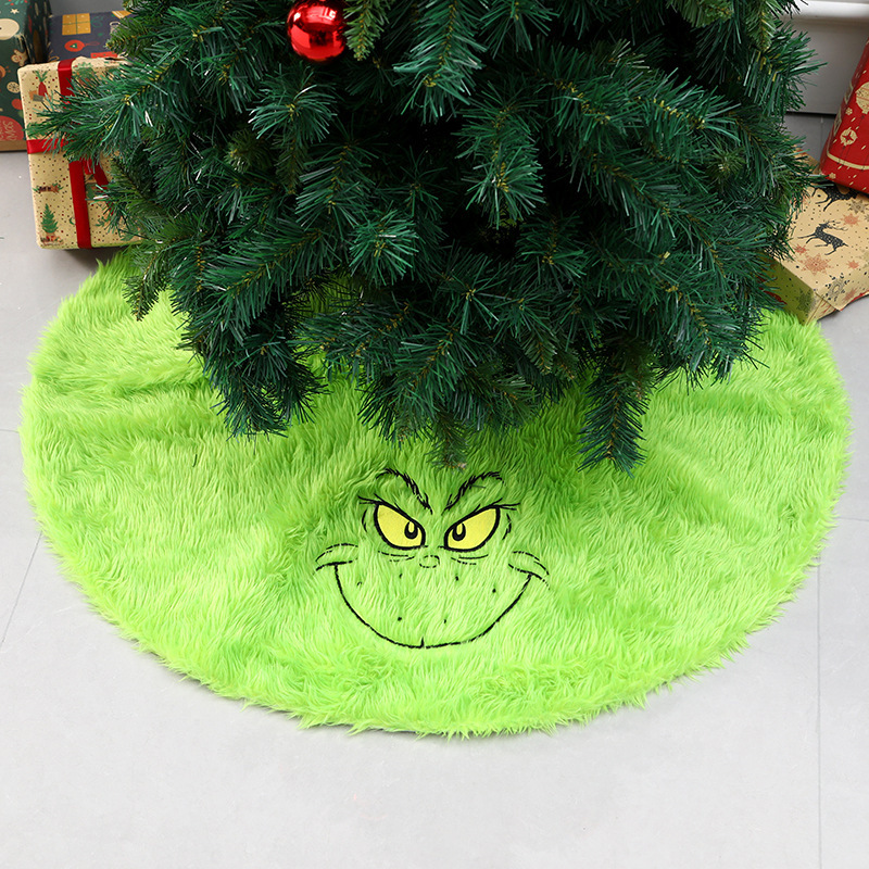 Green Christmas Tree Skirt