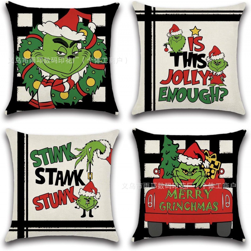 Christmas Printed Cushion Cover