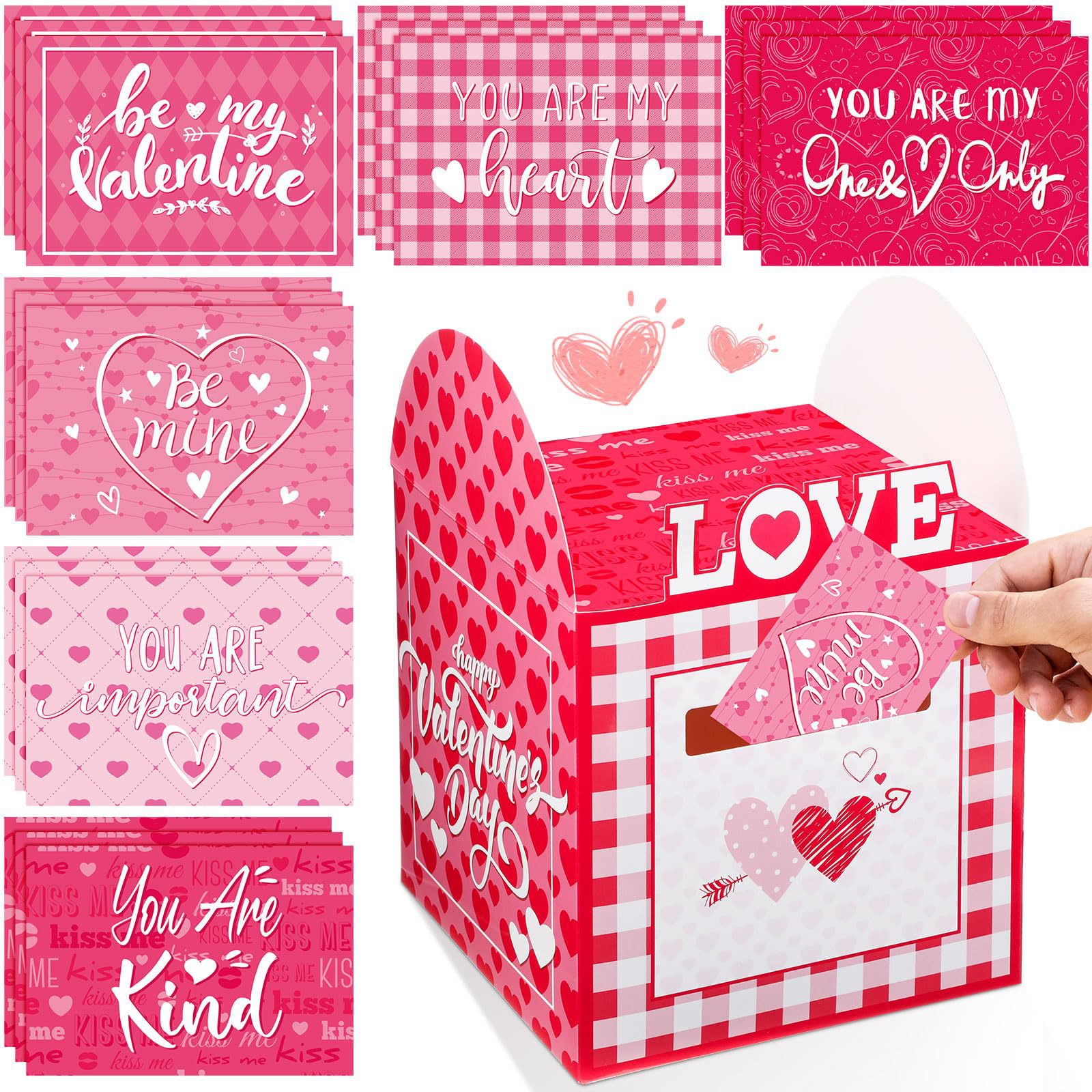 Red Valentine’s Day Surprise Cash Gift Box
