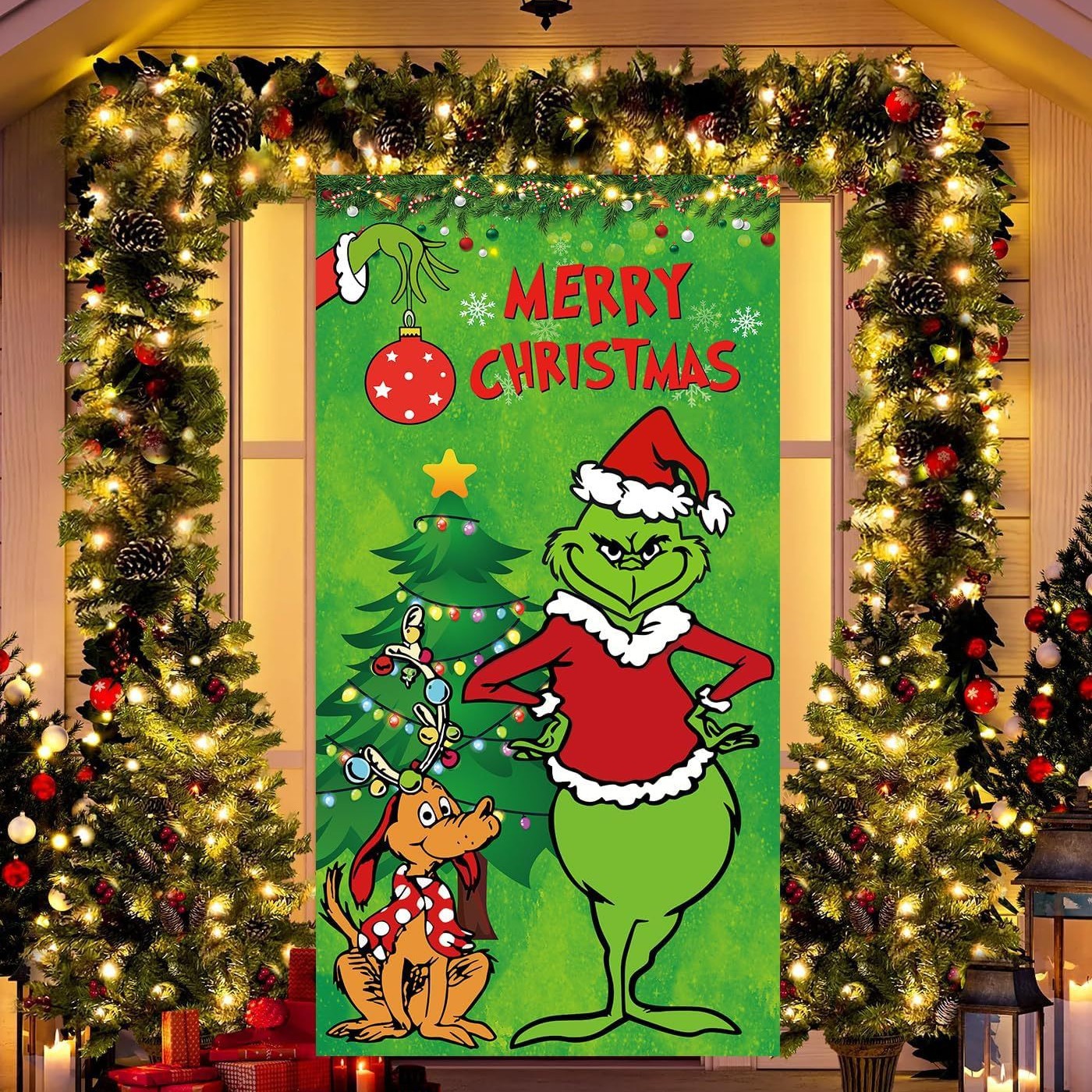 Christmas Welcome Door Banner